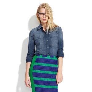 Madewell Chambray Ex-Boyfriend Shirt